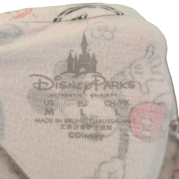 Disney Women's Pajama Set White  with graphics Size M - Picture 8 of 15